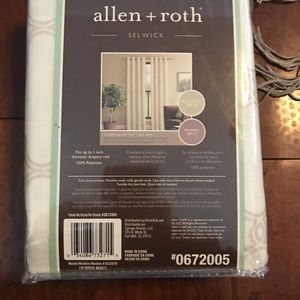 Allen+Roth curtains Brand new in package